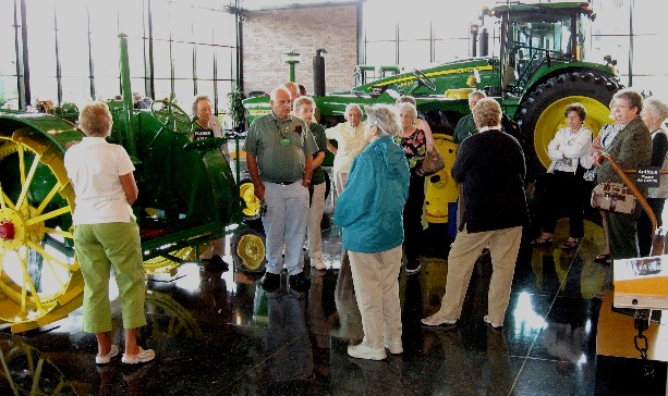 Ambassadors Visit the John Deere Pavilion