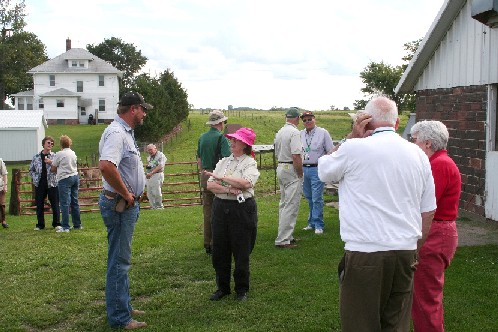 Visiting the David Martz Farm