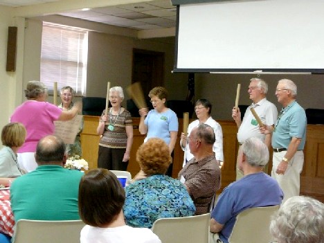 Quad Cities Ambassadors Entertain Their St. Louis Hosts at the Farewell Dinner