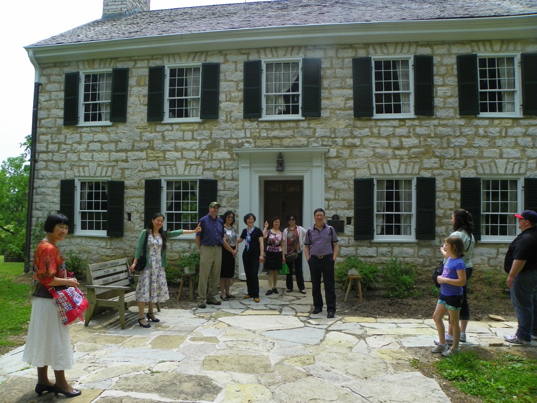 2011 Chinese Educators at Daniel Boone's Home